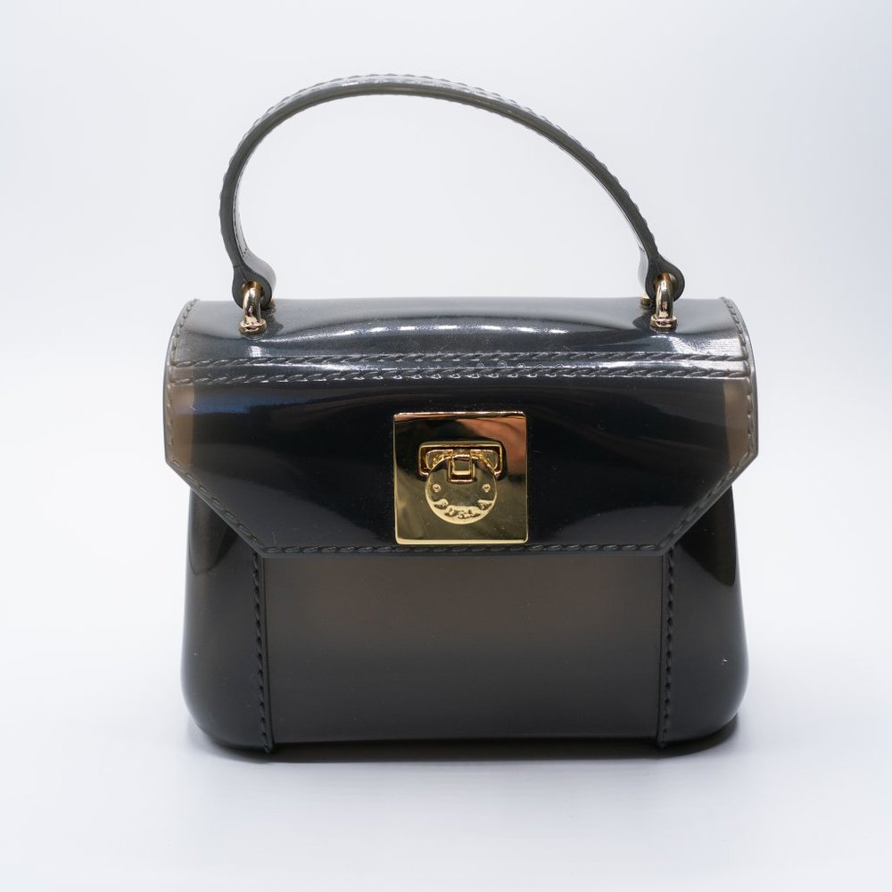 Furla - Candy Bon Bon Mini Purse Color: Mist/Gray